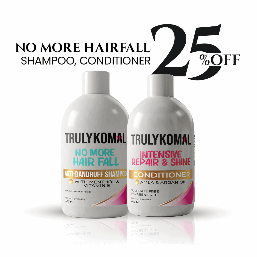 Buy  TrulyKomal No More Hairfall Shampoo & Intense Repair Conditioner - at Best Price Online in Pakistan