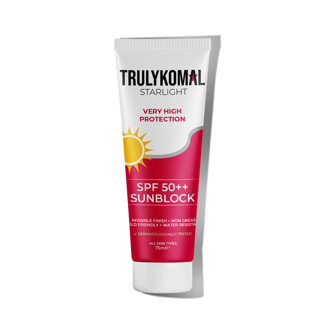 Buy  TrulyKomal Spf 50++ Sunblock - 75ml - at Best Price Online in Pakistan