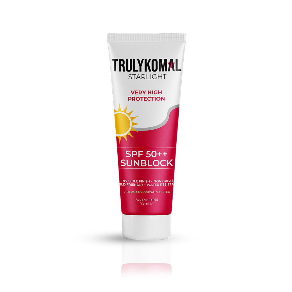 Buy  TrulyKomal Spf 50++ Sunblock - 75ml - at Best Price Online in Pakistan