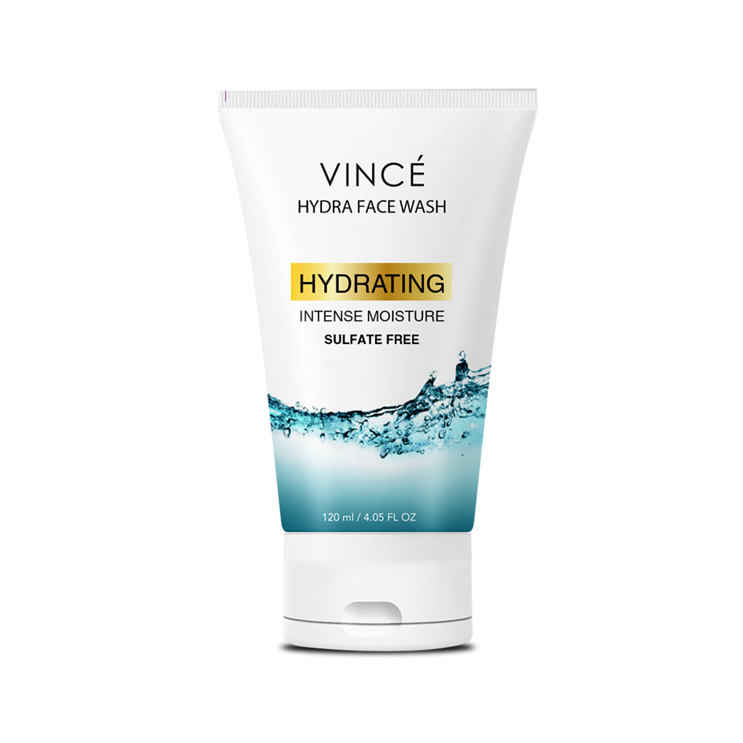 Vince Hydrating Sulphate Free Hydra Face Wash, Extra Moisture - 120ml - Vince