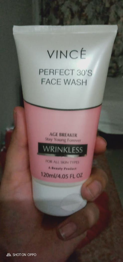 Buy  Vince Perfect 30's Face Wash - 120ml - at Best Price Online in Pakistan