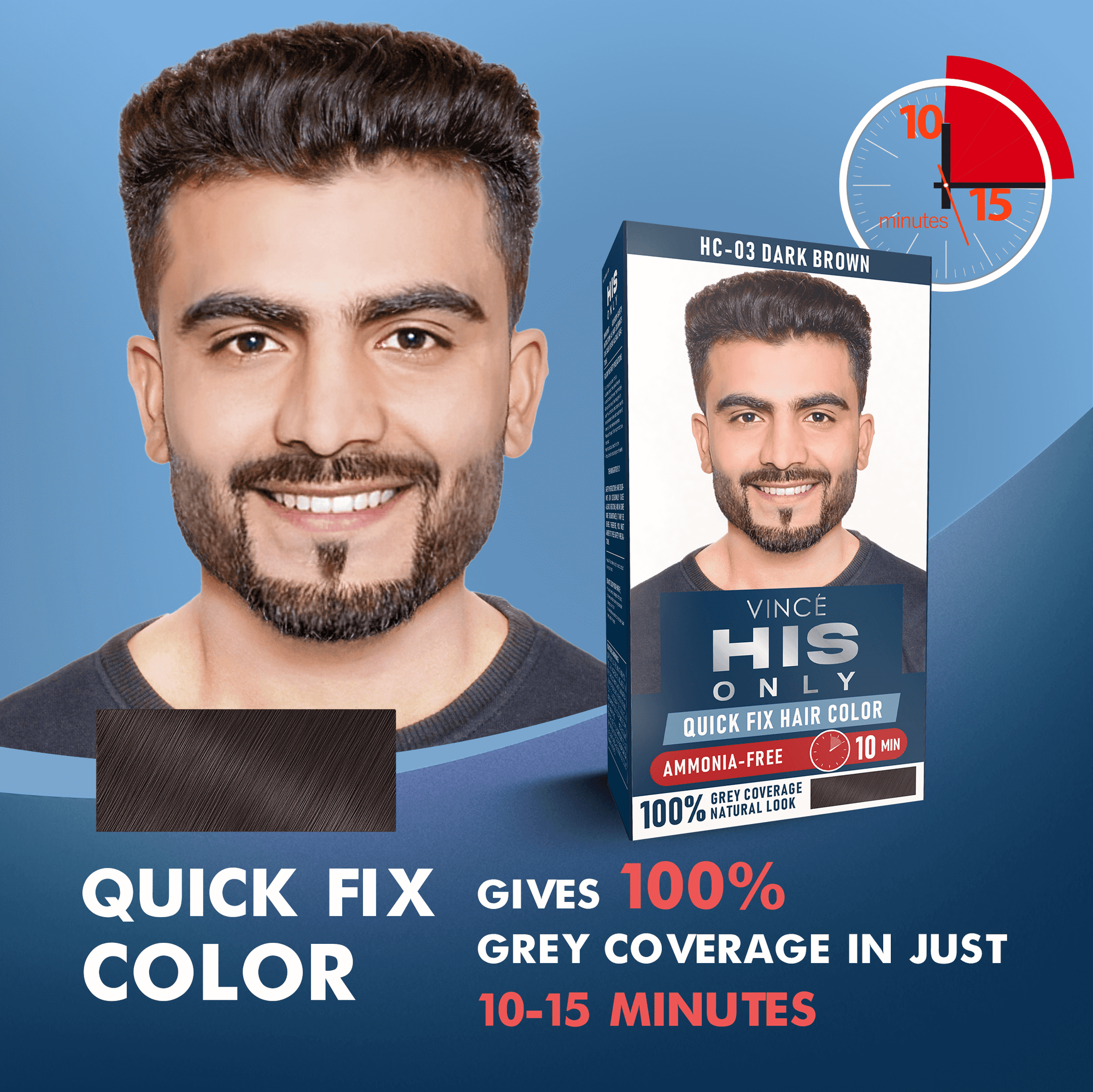 Buy  Vince His Only Men Hair Color - at Best Price Online in Pakistan