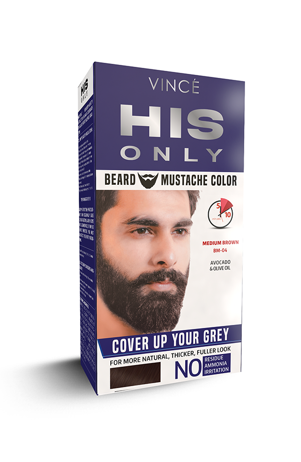 Buy  Vince Dark Brown - Beard & Mustache Color - at Best Price Online in Pakistan