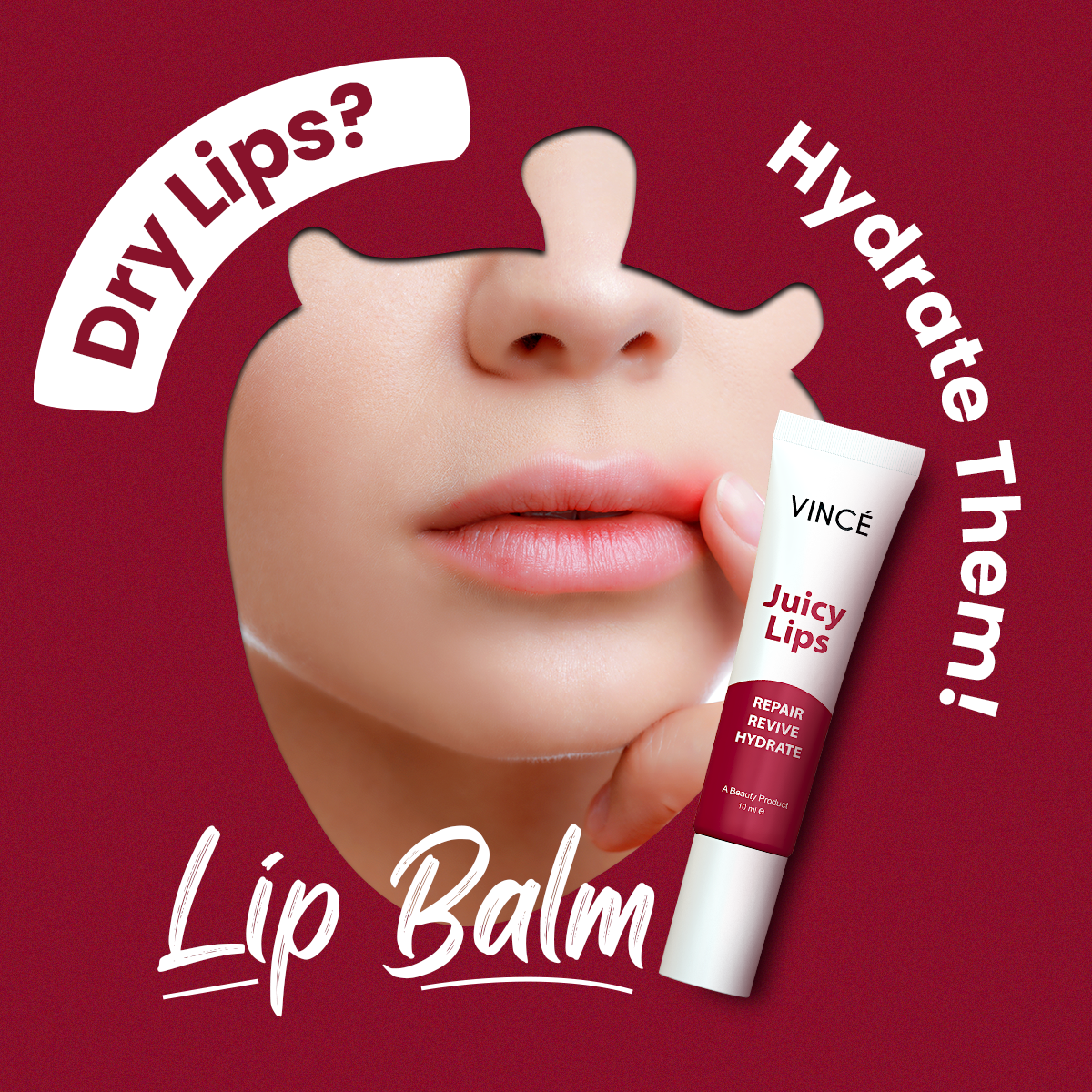 Buy  Vince Juicy Lips Lip Balm - 10ml - at Best Price Online in Pakistan