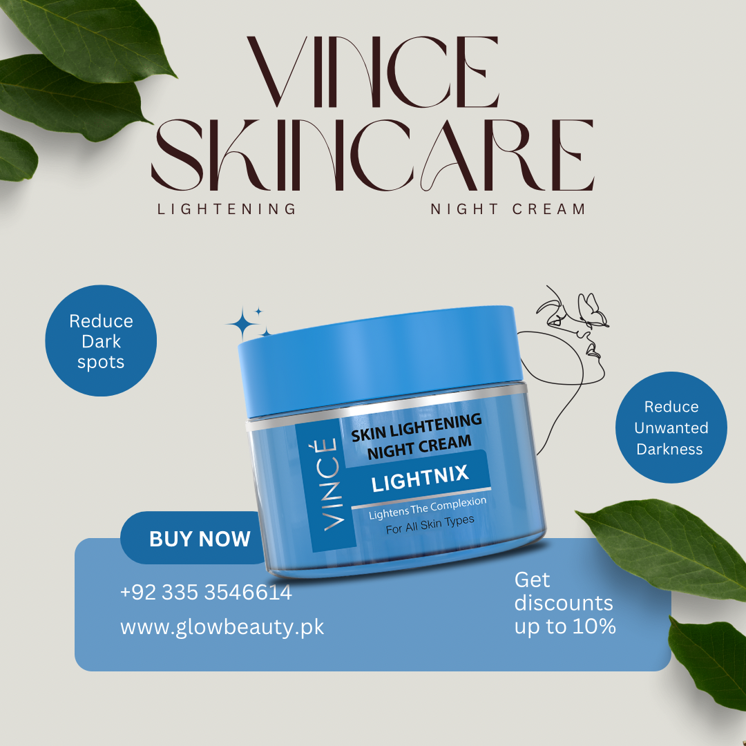 Buy  Vince LIGHTNIX Skin Lightening Night Cream - 50ml - at Best Price Online in Pakistan