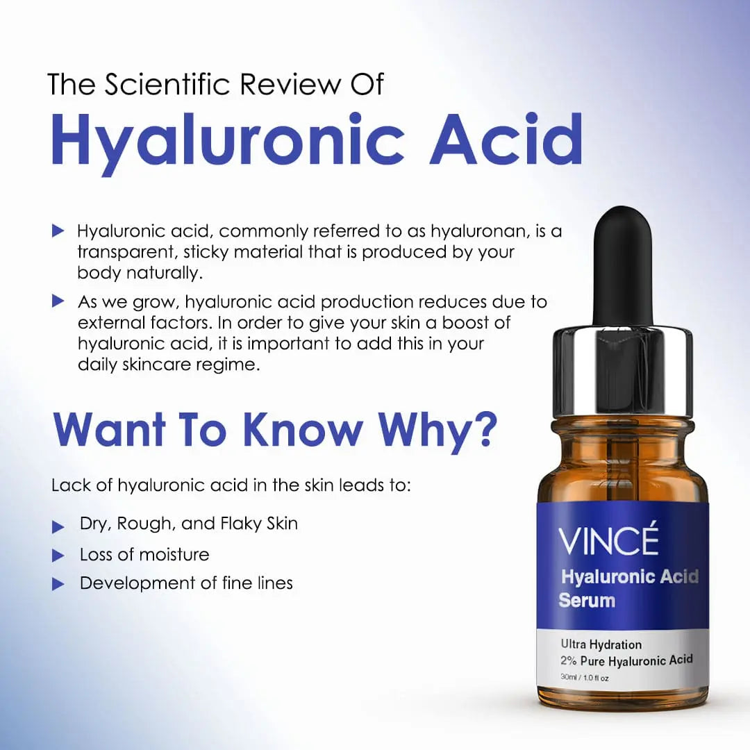 Buy  Vince Hyaluronic Acid Serum - 30ml - at Best Price Online in Pakistan