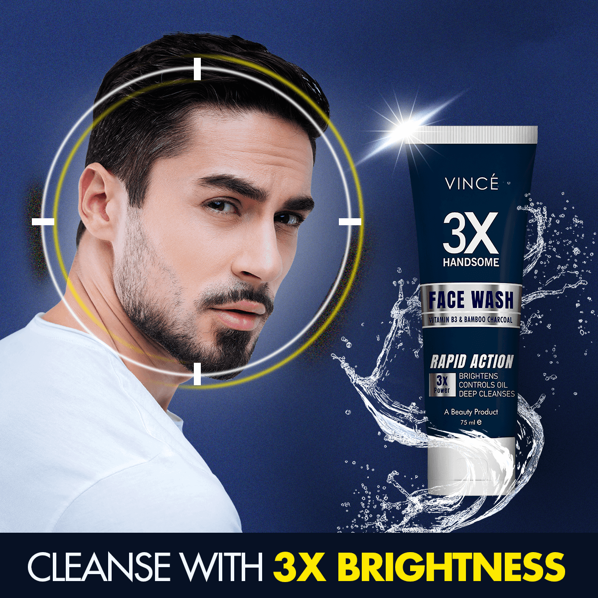 Buy  Vince 3X Handsome Face Wash - at Best Price Online in Pakistan