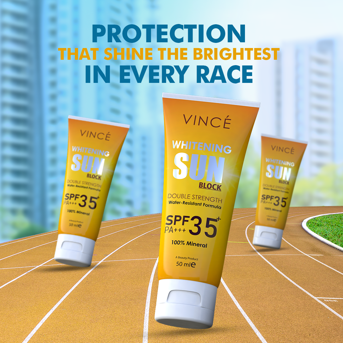 Buy Vince Whitening Sunblock SPF 35+ - 50ml - at Best Price Online in Pakistan