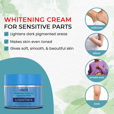 Buy  Vince LIGHTNIX Lightening Cream For Sensitive Parts - 50ml - at Best Price Online in Pakistan