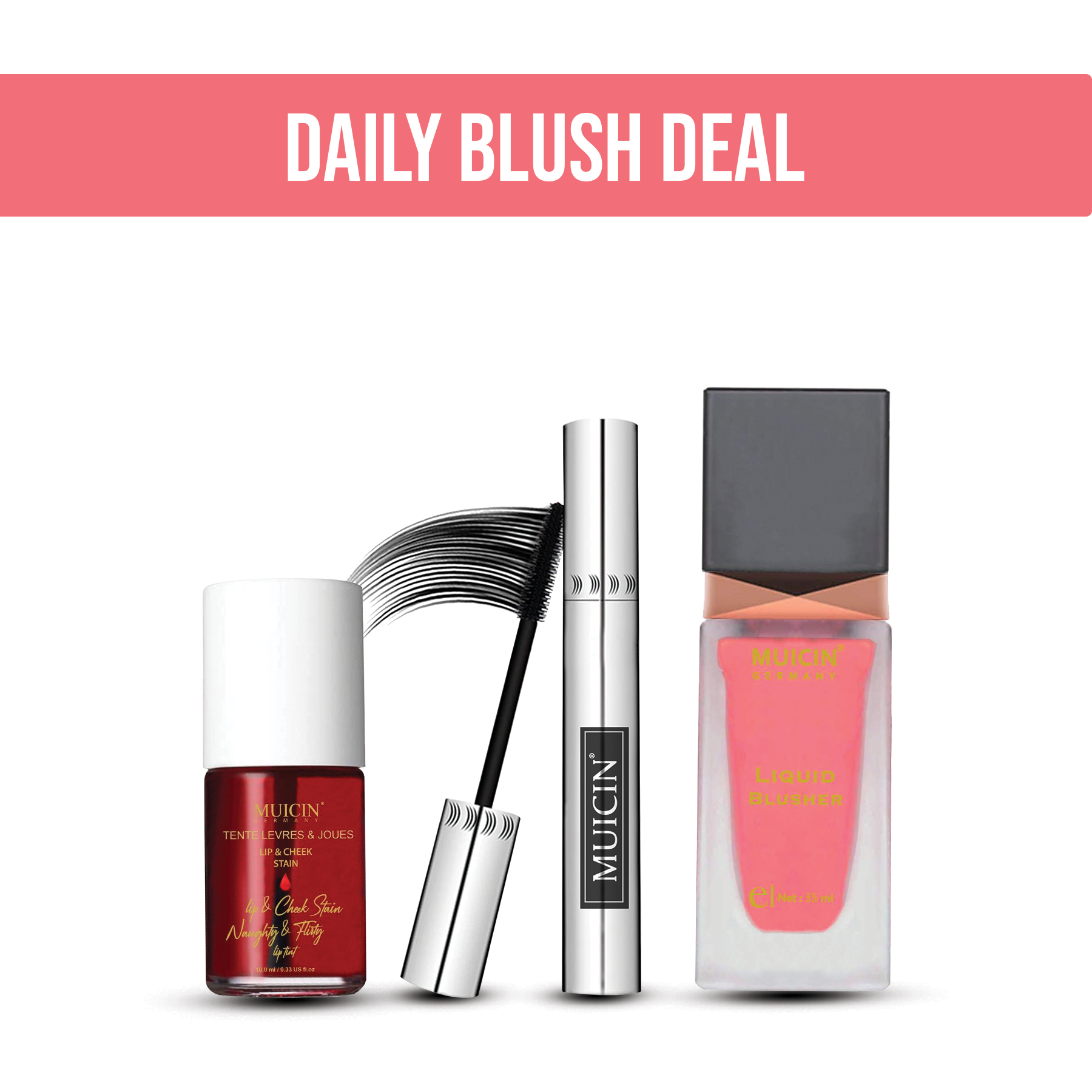 MUICIN - Daily Blush Mascara Deal
