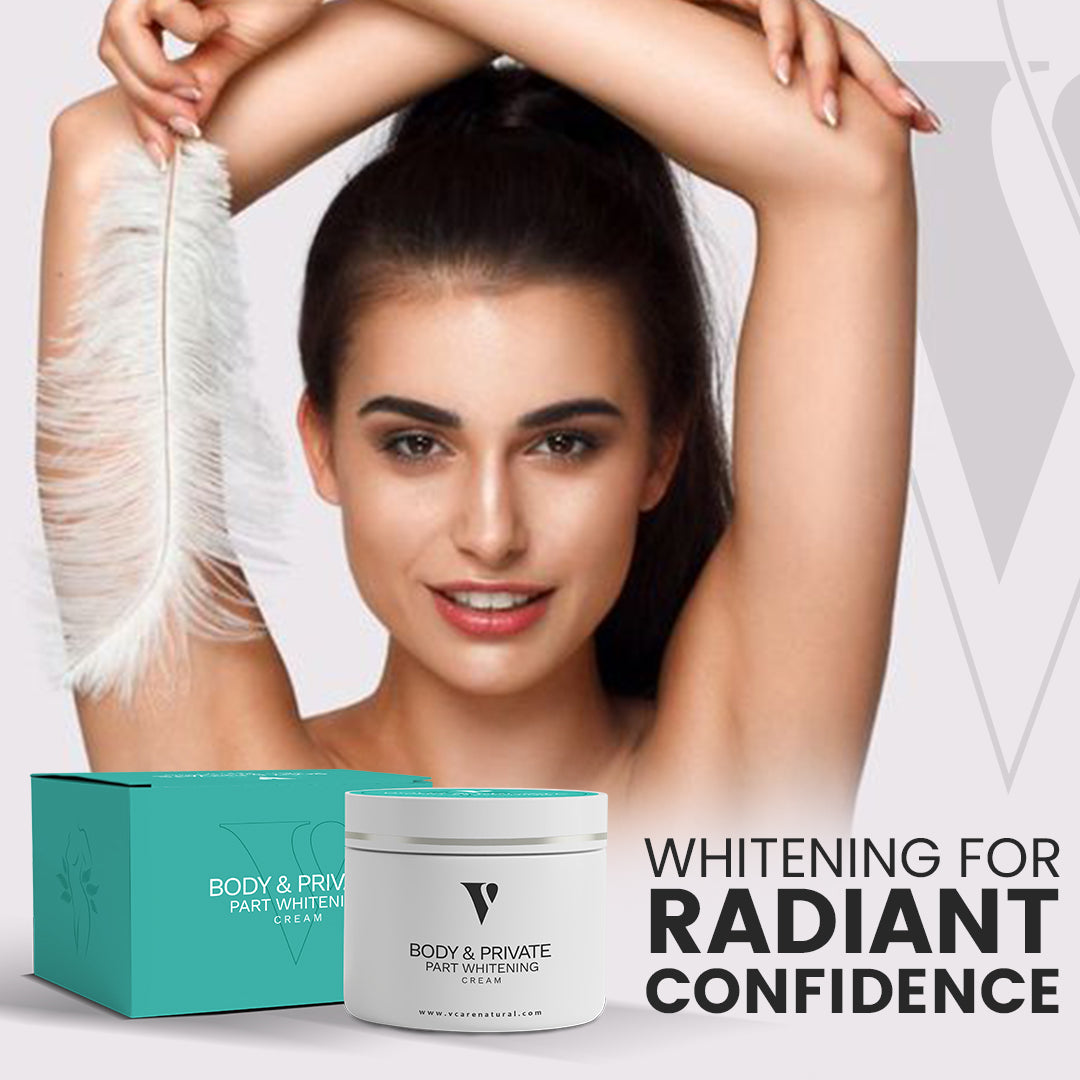 VCARE Natural Whitening Cream for Sensitive Parts - 30g