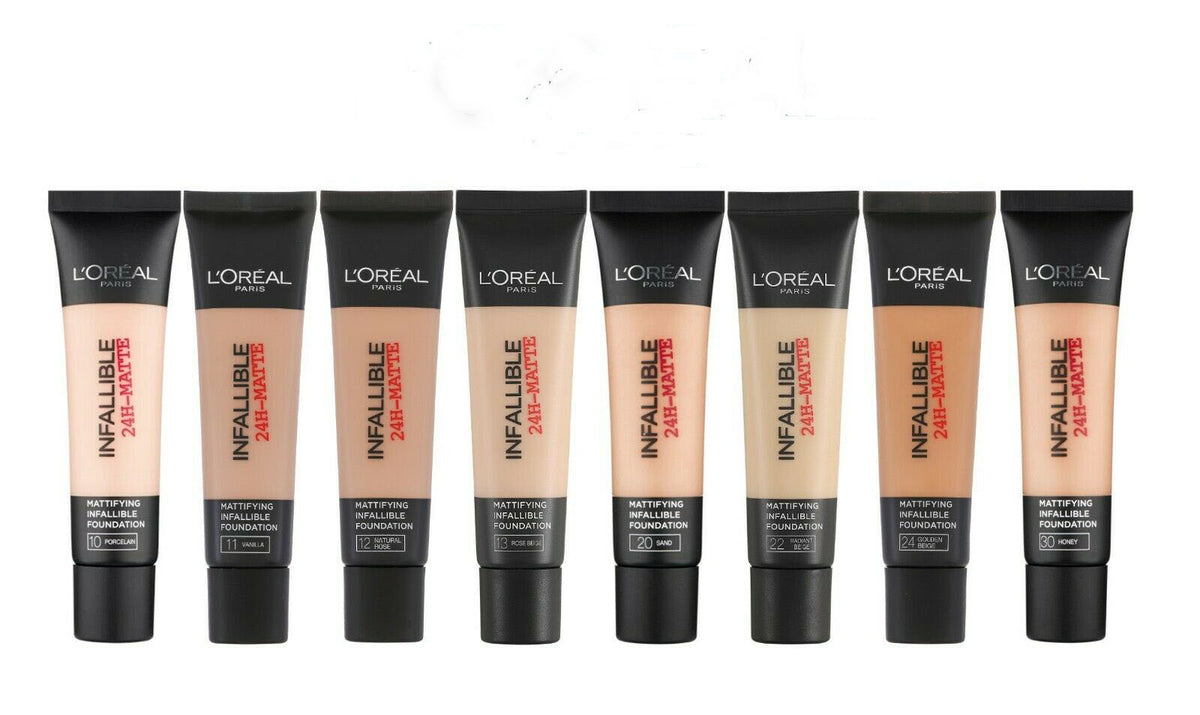 Buy  L&#39;Oreal Paris Infallible 24H Matte Foundation - 10 Porcelain at Best Price Online in Pakistan