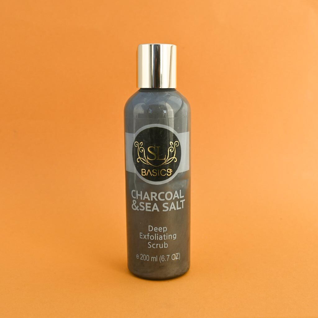 Buy  SL Basics Charcoal & Sea Salt Scrub - 200ml - at Best Price Online in Pakistan