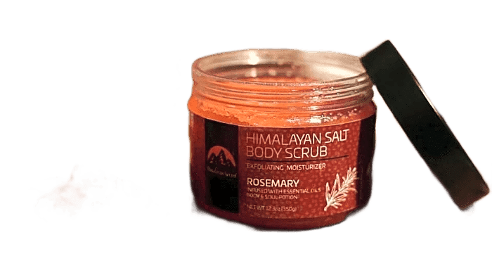 Buy Himalayan Salt Body Scrub with Rosemary Essential Oil, 350g Online in Pakistan | GlowBeauty.pk