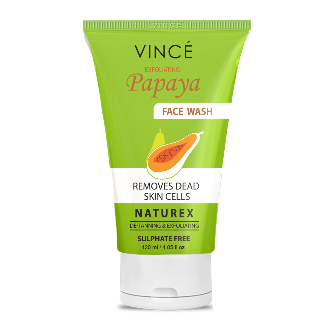 Buy  Vince EXFOLIATING Papaya Face Wash - 120ml - at Best Price Online in Pakistan